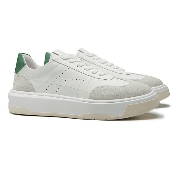 TÊNIS MASCULINO CASUAL EM COURO BRANCO - 0023 3300... - SERGIO`S