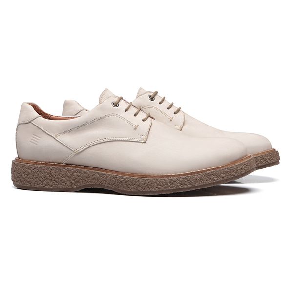 SAPATO VECCHIONI DERBY MASCULINO CASUAL EM COURO B... - SERGIO`S