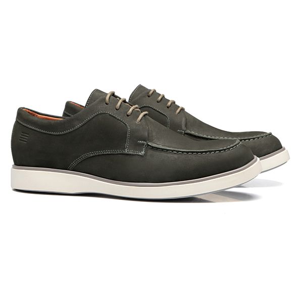 SAPATO DERBY MASCULINO CASUAL EM COURO VERDE - 012... - SERGIO`S