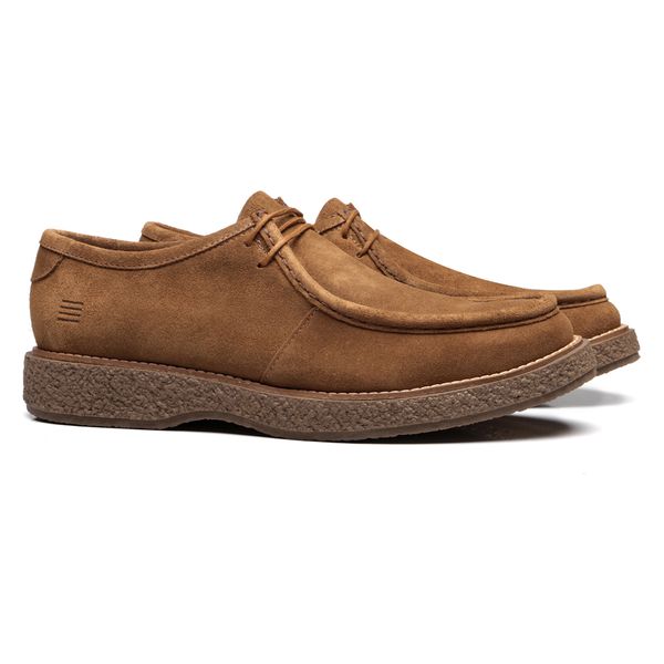 SAPATO MOCASSIM MASCULINO CASUAL EM COURO MARROM -... - SERGIO`S