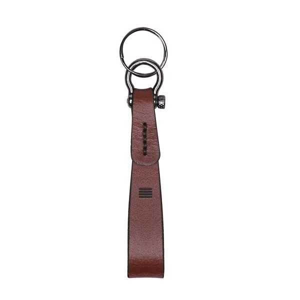 CHAVEIRO MASCULINO EM COURO MARROM - 0196 112 SOLE... - SERGIO`S