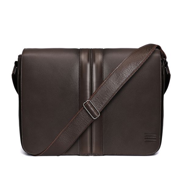 Pasta Porta Notebook Masculina Em Couro Café - 003... - SERGIO`S