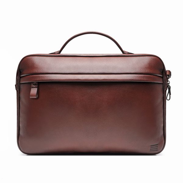 Pasta Porta Notebook Masculina Em Couro Marrom - 0... - SERGIO`S