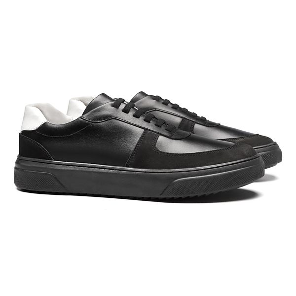 TÊNIS MASCULINO CASUAL EM COURO PRETO - 0129 3608 ... - SERGIO`S