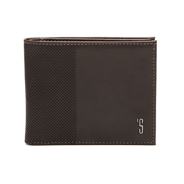 CARTEIRA MASCULINA EM COURO MARROM - 0196 10770 JA... - SERGIO`S