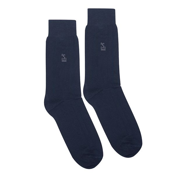 MEIA MASCULINA AZUL - 0070 6357 ALGODÃO/MARINHO - SERGIO`S
