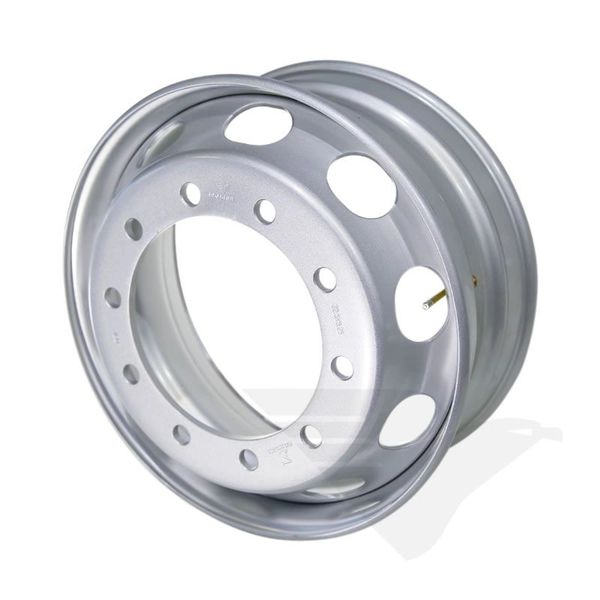 Roda 295 Disco de Aço para Caminhão - Aro 22,5 x 8,25 Pneu 295 Sem Câmara - 10 Furos Roadline