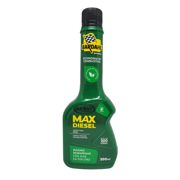 Aditivo Combustível Bardahl Max Diesel 200ml Limpa Bico