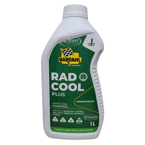 Aditivo Radiador Bardahl Rad Cool Long Life Verde Concentrado 1 litro