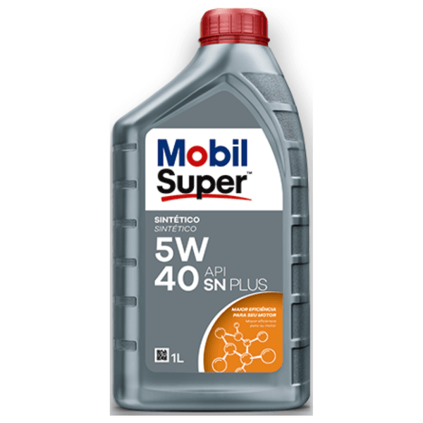Óleo Motor 5W40 Mobil SN Plus Sintetico Super 3000 X3 5W-40