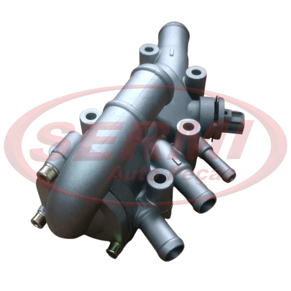Carcaça Válvula Termostática Ford Fiesta Courier Ecosport Zetec 8v 03/06 Gasolina