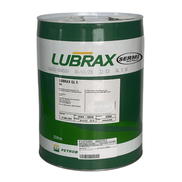 Oleo 90 Cambio Diferencial Lubrax Trm-5 Gl 5 Balde 20 Lts