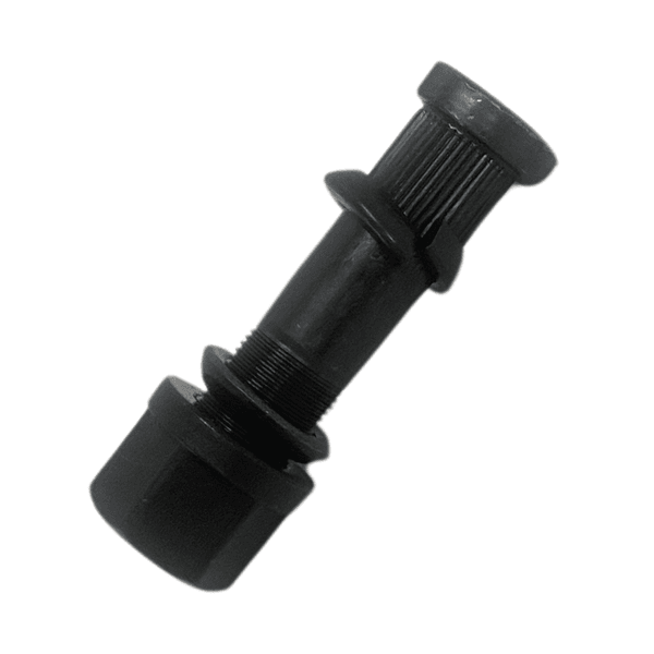 Parafuso Roda Completo Recartilhado 22x90mm Com Porca Flangeada Chave 30 Traseiro MB 1313 1513 1519 2013