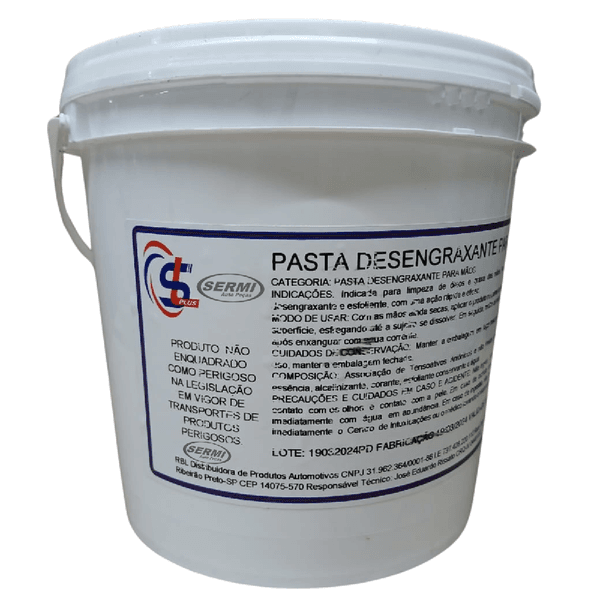 Pasta Master Gel Sabão Desengraxante para Mãos SL Plus 3kg