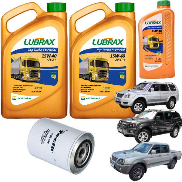 kit Troca de Óleo L200 Triton Pajero HPE Sport Motor 2.5 e 3.2 2005/ 