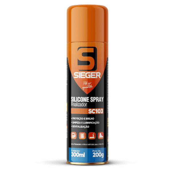 Silicone Painel Borrachas Plásticos Sieger SC103 300ml