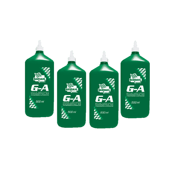 kit com 4 Aditivo GA para Transmissões Diferenciais Câmbios Bardahl G-A 500ml