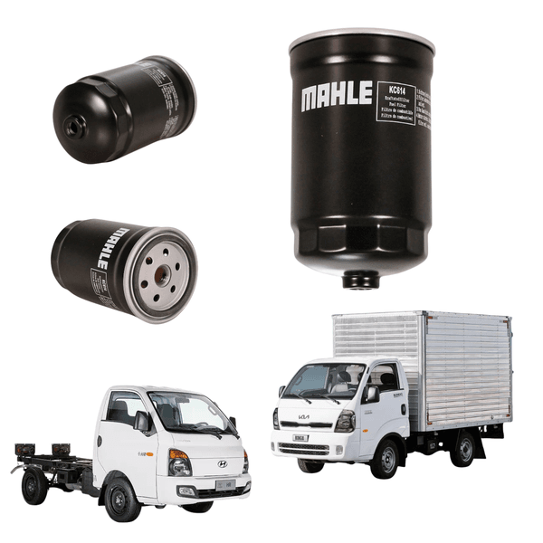 Filtro Óleo Diesel Combustivel Bongo HR 2.5 Mahle KC614