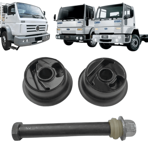 Kit Coxim Traaseiro Cabine Ford Cargo Volks (Cabine Simples) R628