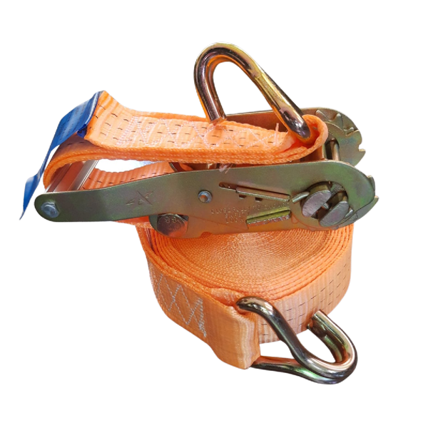 Conjunto Cinta Catraca de Cargas 3.000kg Latanja para Amarração Caminhão Carreta