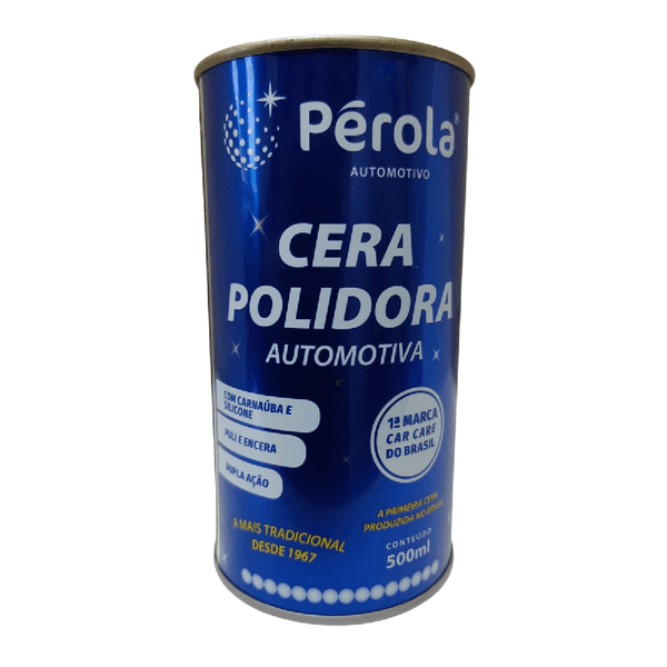Cera Líquida Polidora Pérola c/ Silicone e Carnaúba 500ml 