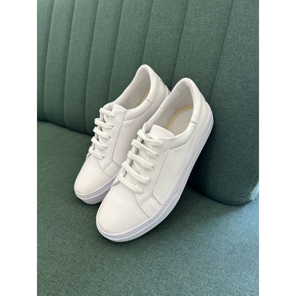 GIGI - TENIS FEMININO COURO BRANCO