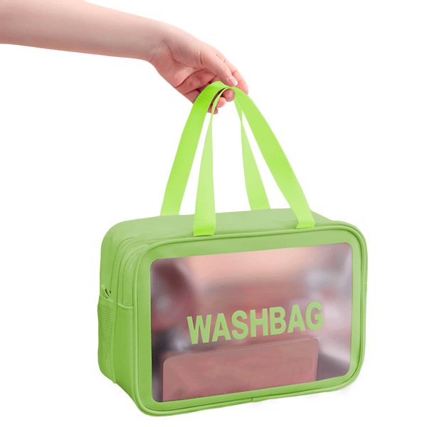 Necessaire Feminina Bolsa De Mão Passeio Moderna Verde