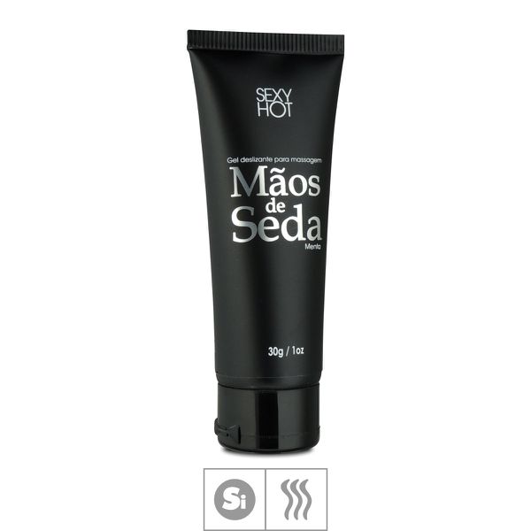 *PROMO - Gel Siliconado Mãos de Seda 30g Validade 05/25 (CO236-ST822). - Menta