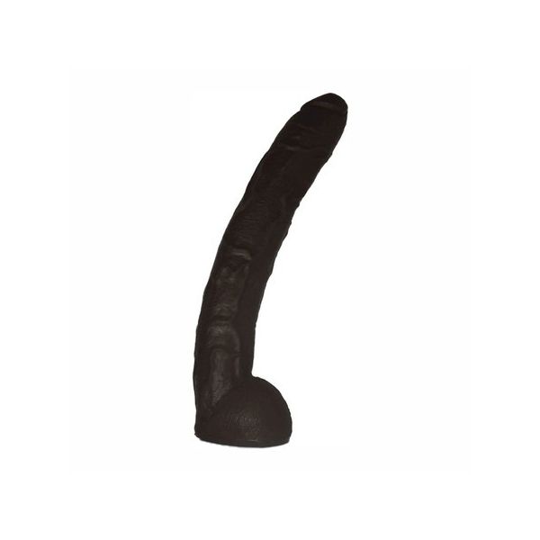 *Pênis Power Romboni Com Escroto 33x19cm (1505PS-17104) - Marrom