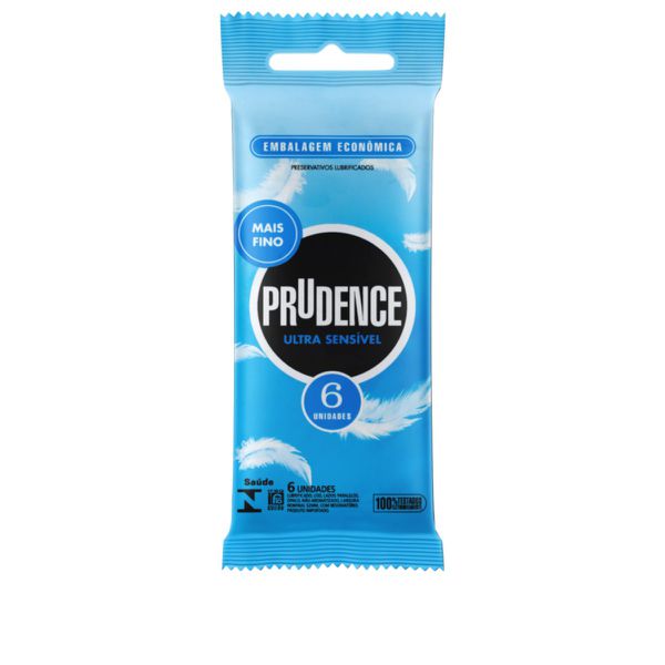 *Preservativo Prudence Ultra Sensível 6un (17452) - Padrão