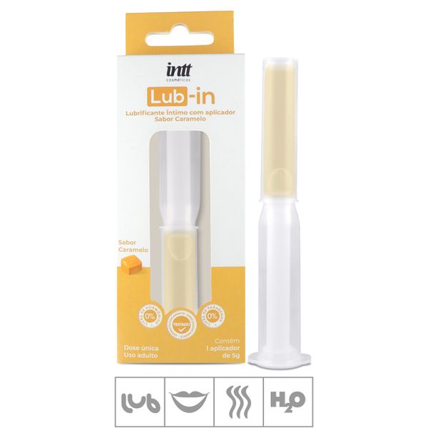 *Lubrificante Beijável Lub-in 5g (17622) - Caramelo