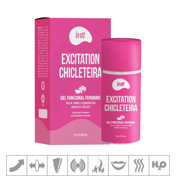 Excitante Feminino Excitation Chicleteira 17g (17771) - Chiclete