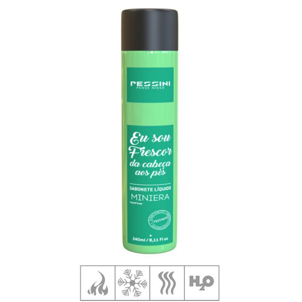 Sabonete Líquido Eu Sou da Cabeça aos Pés 240ml (ST495) - Miniera