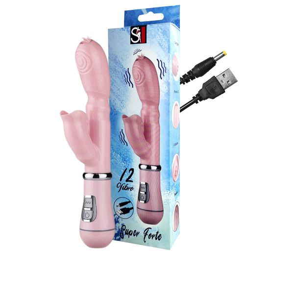 Vibrador Ponto G Recarregável SI (7582) - Rosa