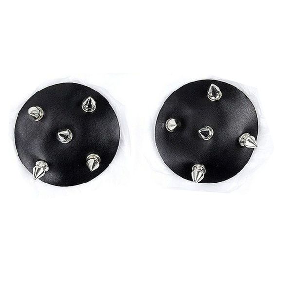 Adesivos Para Seios com Spikes SI (9468) - Preto