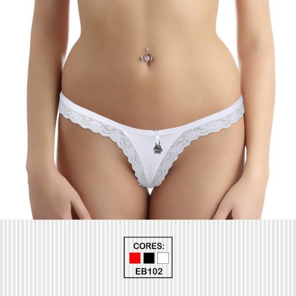 *Calcinha Exibida (EB102) - Branco