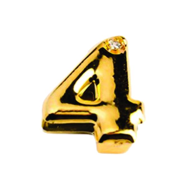 Número Para Personalização Dourado (HA180ND). - 4