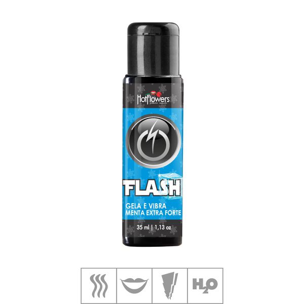 *PROMO - Excitante Unissex Flash 35ml Validade 02/25 (HC635) - Menta Extra Forte