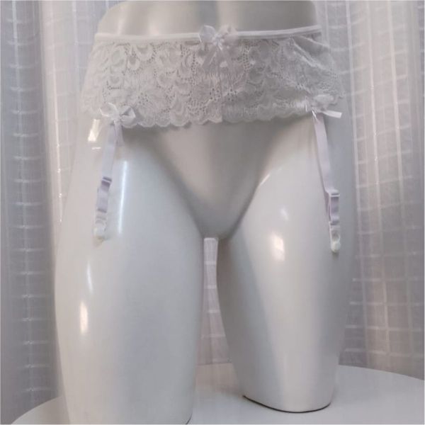 Cinta Liga Em Renda (LS5110) - Branco