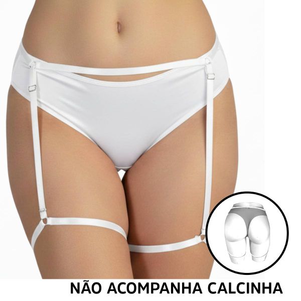 Cinta Liga Simples- (LS5123) - Branco