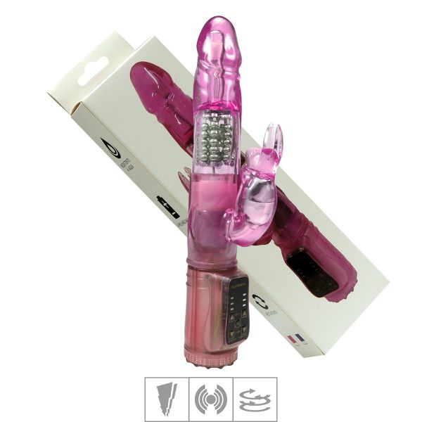 Vibrador Mini Vibration Rotativo Bichinhos VP (RT012-ST384) - Rosa