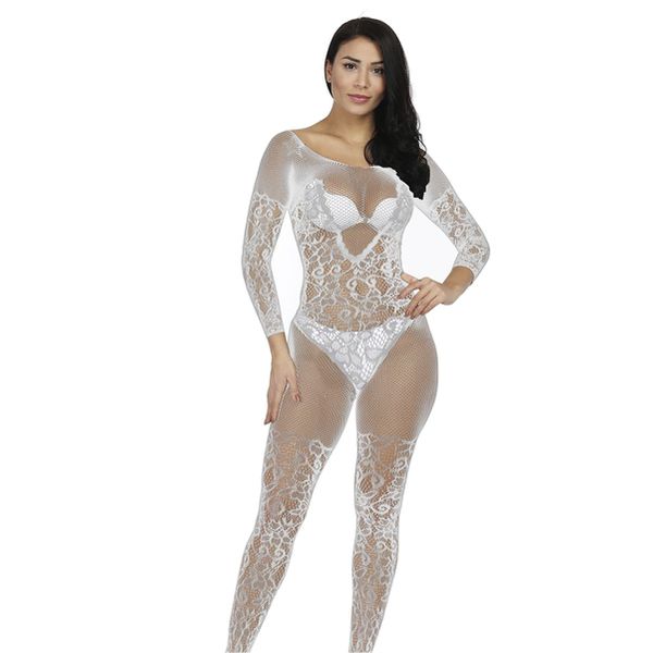 Macacão Eva Intimate Com Detalhes - (SE022) - Branco