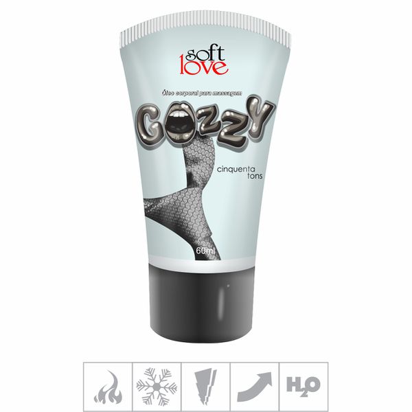**Excitante Feminino Beijável Gozzy 60ml (ST314) - Black Ice