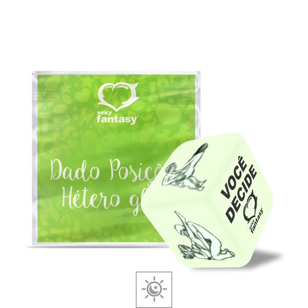 Dado Unitário Brilha No Escuro Sexy Fantasy (BR003-16405) - Hétero