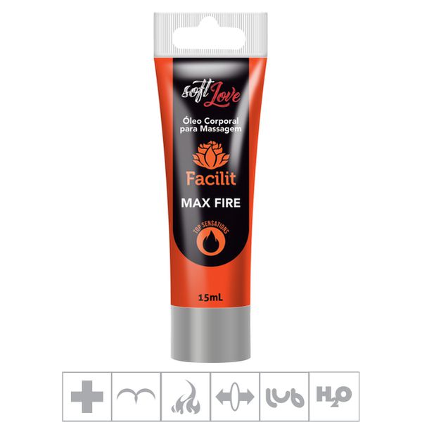 **Gel Para Sexo Anal Facilit Bisnaga 15ml (ST408) (Venc.08/20) - Max Fire