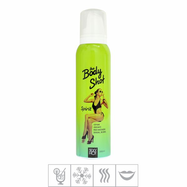 *Mousse Efervescente Crocante Body Shot 166ml - (ST449) - Spirit