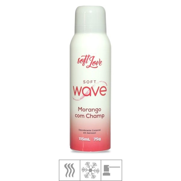 **Desodorante Íntimo Soft Wave 100ml (00431-ST558) - Morango c/ Champagne