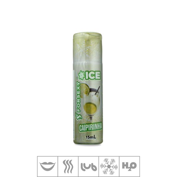*PROMO - Gel Comestível For Sexy Ice 15ml Validade 10/24 (ST731) - Caipirinha