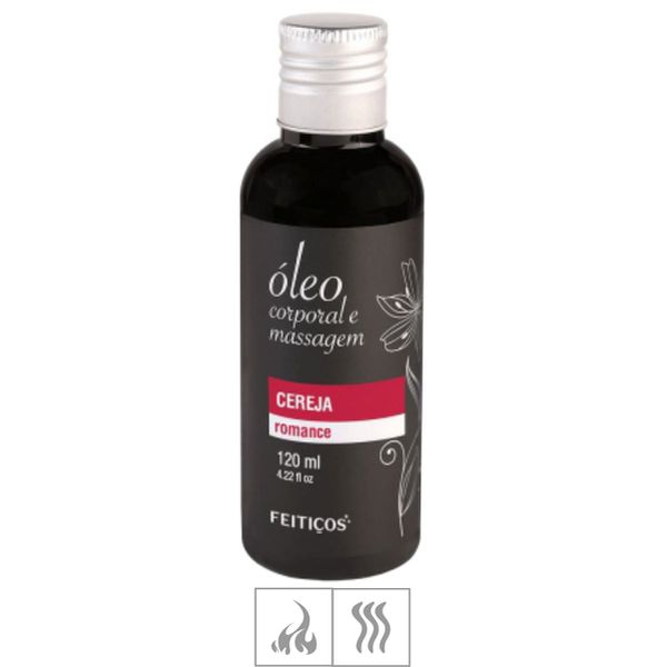 Óleo Corporal Para Massagem Feitiços 120ml (ST953) - Cereja