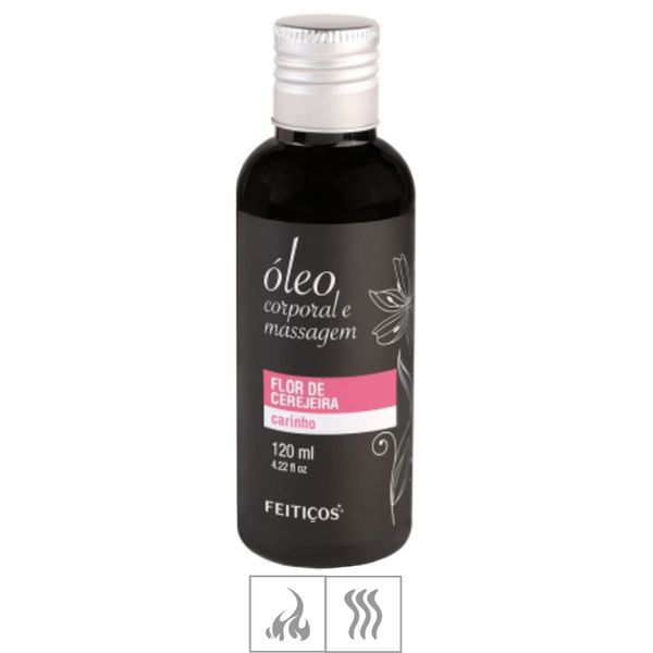 Óleo Corporal Para Massagem Feitiços 120ml (ST953) - Flor de Cerejeira